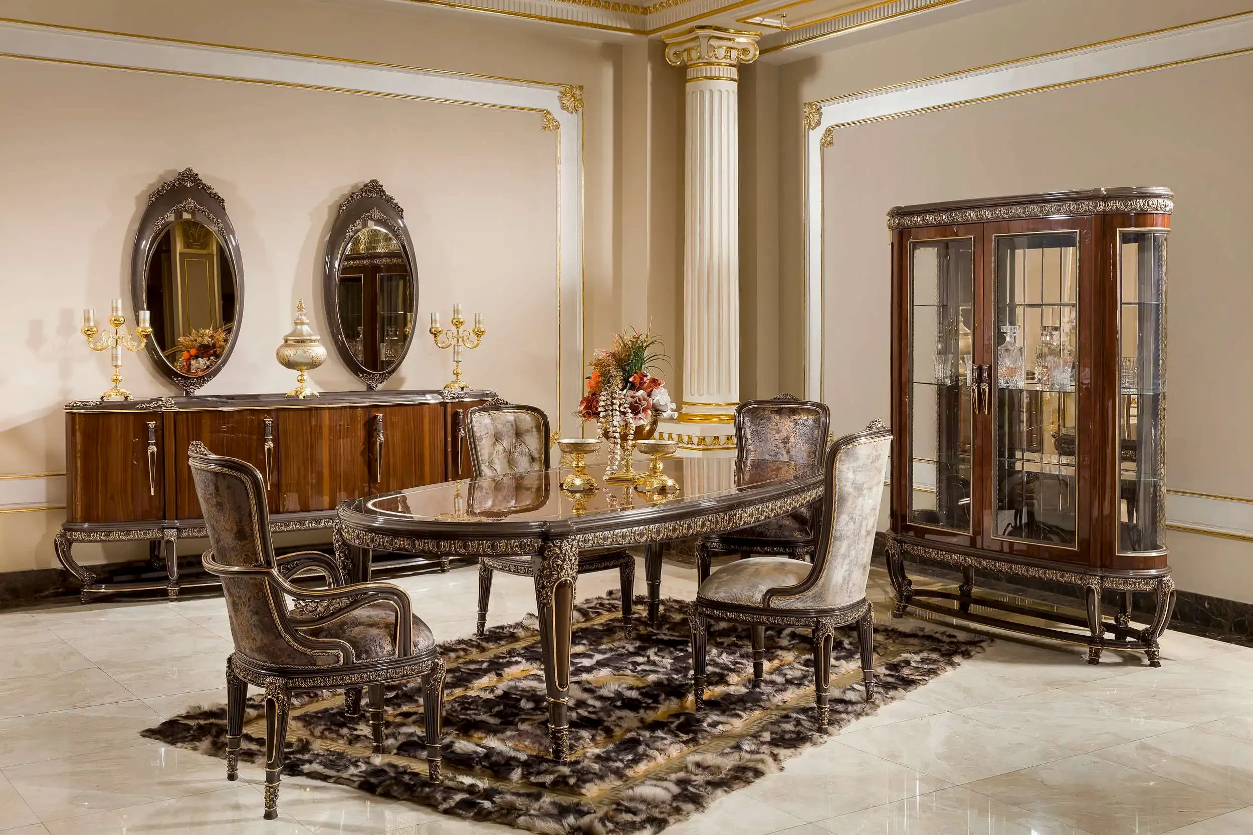 Elegance Yemek Odası Takımı-My Luxury Mobilya