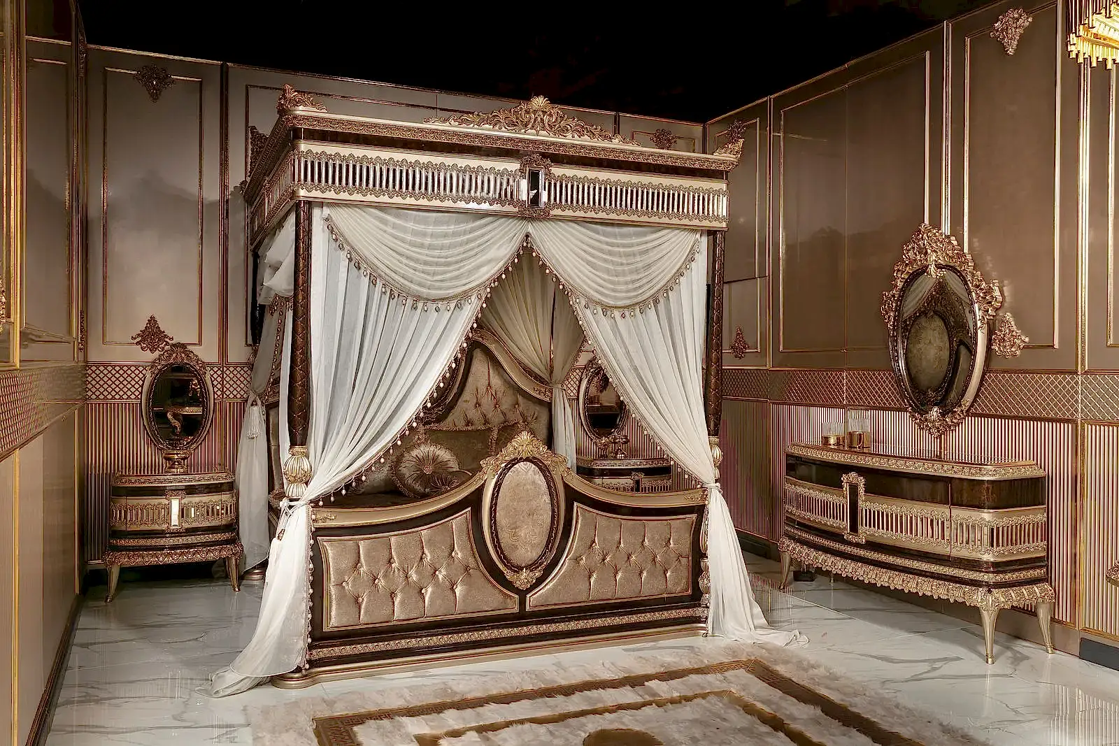 Empire Yatak Odası Takımı-My Luxury Mobilya- (1)