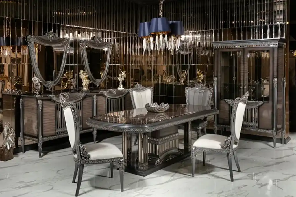 Queen Yemek Odası Takımı-Mt Luxury Mobilya- (1)